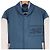 Louis Vuitton Men's Mixed Leather Teddy Varsity Blouson Blue - view 5