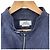 Hermès Men's Madison Collar Zip Jacket Indigo Blue - view 10