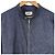 Hermès Men's Madison Collar Zip Jacket Indigo Blue - view 5