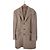 Brunello Cucinelli Men's Alpaca Wool Single Coat Ivory White - view 3
