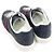 Gucci Sneakers Ace da uomo in tela GG Supreme nero marino con WEB - vista 5
