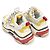 Balenciaga Sneakers da donna triple in schiuma e rete multicolore - vista 4