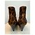 Botas de tornozelo de pelo de bezerro com estampa de onça Saint Laurent Estampa de leopardo - vista 5
