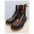 Stivaletti in pelle con lacci Dolce & Gabbana Marrone - vista 2