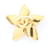 Spilla Fiore Marchio Coco Chanel D'oro