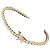 Tiffany & Co Bracelet Tiffany Victoria en or rose et diamants Doré