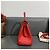 Borsa Hermès Lovecraft 32 Rossa in Pelle Rosso - vista 2