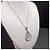 Boucheron Platin Diamant Halskette Wassertropfen Form 2.07 ct Silber - Ansicht 6