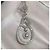 Boucheron Platin Diamant Halskette Wassertropfen Form 2.07 ct Silber - Ansicht 7