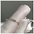 Boucheron Platin Diamant Halskette Wassertropfen Form 2.07 ct Silber - Ansicht 9