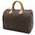 Borsa a mano Speedy 30 Monogramma Louis Vuitton Marrone - vista 3