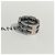 Anello a catena Chanel Ultra Collection diamanti oro bianco 18k Argento - vista 3