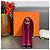 Hermès Love Paris Roulis 19 in pelle fucsia Fuschia - vista 2