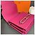 Hermès Love Paris Roulis 19 in pelle fucsia Fuschia - vista 6