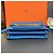 Borsa Hermès Loveuris 19 in pelle blu tanzanite - vista 4