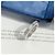 Harry Winston Ring mit Smaragdschliff Diamant Silber - Ansicht 3