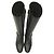 Timeless Schwarze Leder-Reitstiefel Chanel CC Chain - Ansicht 6