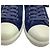 Baskets basses à bout capé Prada Sport en daim bleu marine - vue 12