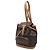 Louis Vuitton Montsouris Mini Backpack in Brown Coated Canvas Red - view 2