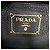 Bolsa tote Prada Vitello Daino em couro preto - vista 4