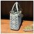 Borsa Dior Duchess con perle grigie a tre parti in agnello Grigio - vista 4