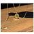 Harry Winston Charms Logo Anhänger Halskette 18K Gelbgold - Ansicht 2