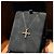 Collana Harry Winston Croce con Diamanti Argento - vista 4