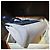 Hermès Lovebag 31 Panda Edizione Limitata Blu e Bianco - vista 4