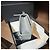 Chanel 23P Kelly Small Handtasche Lammleder Silber - Ansicht 5