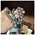 Chanel 23P Kelly Small Handtasche Lammleder Silber - Ansicht 8