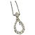 Collana Harry Winston Diamond Loop Medium Single-Ring in diamante Argento