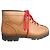 Autre Marque Botas de senderismo de cuero marrón claro