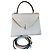 Borsa Valextra Side Blu Chiaro in Pelle
