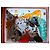 Trim Hermès Story Change Porcelain Tray Black White Red Blue Golden Green Orange - view 3