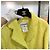 Casaco Chanel de tweed amarelo limão - vista 4
