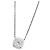 Collana Harry Winston 1 carato di diamanti 1,01 ct Argento