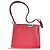 Borsa a mano Hermès Mors de bride rosa in pelle