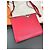 Borsa a mano Hermès Mors de bride rosa in pelle - vista 2
