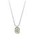Collana profumo Small Bottle in platino e diamanti Harry Winston Argento
