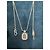 Collana profumo Small Bottle in platino e diamanti Harry Winston Argento - vista 2