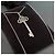 Collana Tiffany & Co Tiffany's Tail Flower in platino e diamanti Argento - vista 4