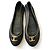 Ballerine Oxford con Zip Louis Vuitton Nero