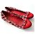 Ballerine in Tweed Louis Vuitton Rosso - vista 2