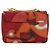 Borsa a spalla in pelle Valentino rossa oro Auth bs34661A Rosso D'oro - vista 2