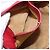 Borsa a Spalla in Pelle Rossa e Oro Auth BA12257A di Jimmy Choo Rosso D'oro - vista 20