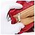 Borsa a Spalla in Pelle Rossa e Oro Auth BA12257A di Jimmy Choo Rosso D'oro - vista 21