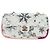 CHANEL Matelassé 26 Borsa a Spalla con Catena Nylon Bianco Oro CC Auth 176536SAV D'oro - vista 13