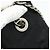 Tote PRADA Kettentasche Nylon Schwarz Silber Auth bs34649 - Ansicht 10