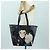 LOEWE - Borsa Howl e Sophie del Castello Errante Ghibli in Tela Auth 167253SM Nero - vista 31