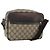 Borsa a Spalla GG Supreme in PVC Beige Argento di GUCCI 114291 Auth ep14204